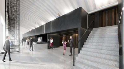 Budoucí podoba kulturního prostoru v místě někdejšího výstavního pavilonu v Ostravě.