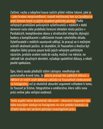 Prohlášení Prague4PalestineYouth.