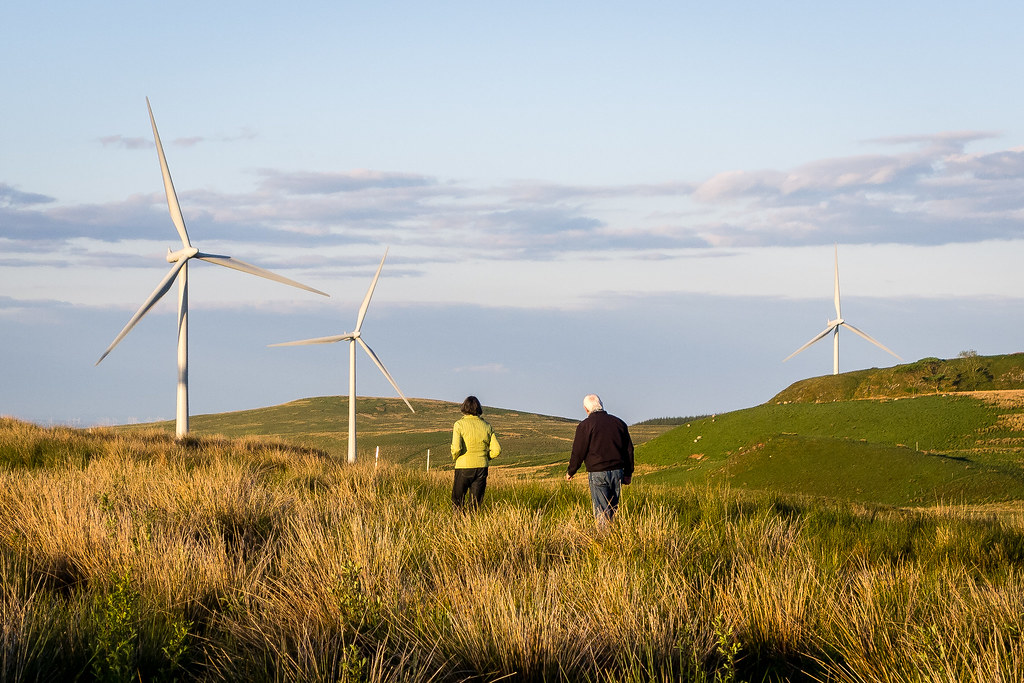 Kopcovitý terén Olomoucka bude osazen větrníky.