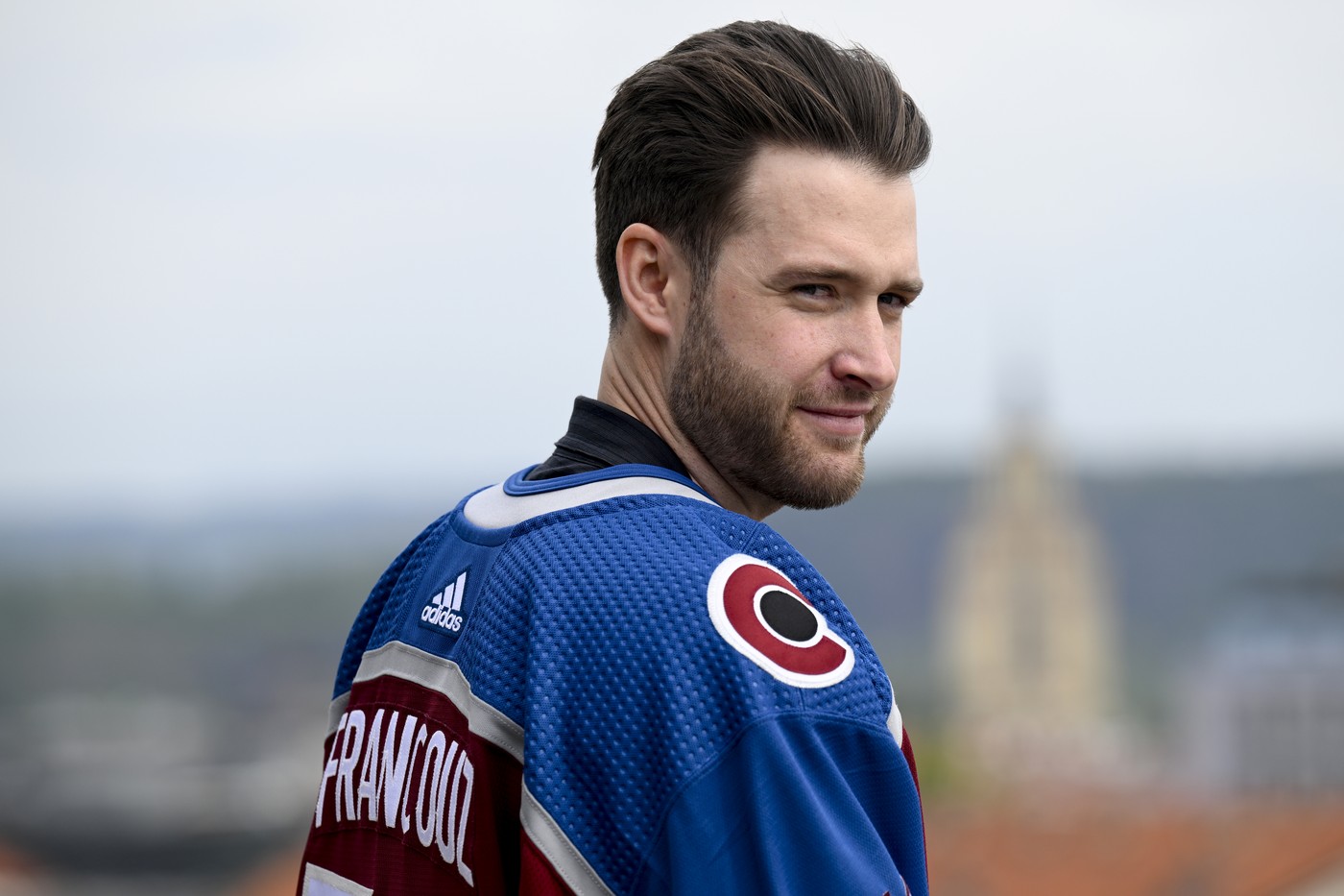 Pavel Francouz v dresu Colorada