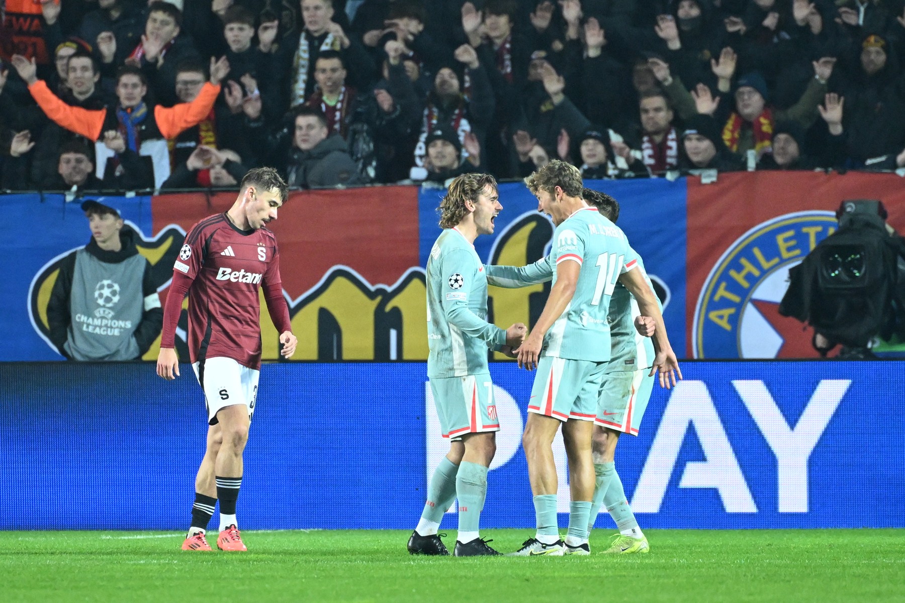 Sparta schytala v Lize mistrů další debakl.