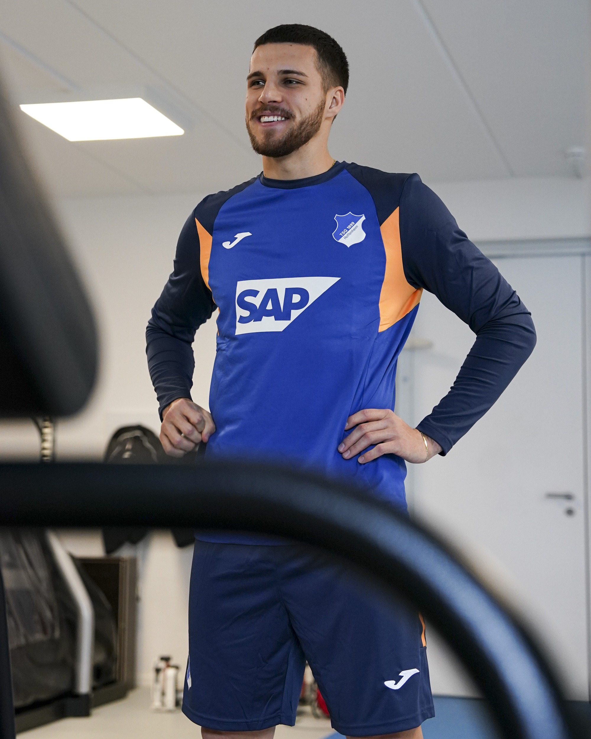 David Jurásek v dresu Hoffenheimu