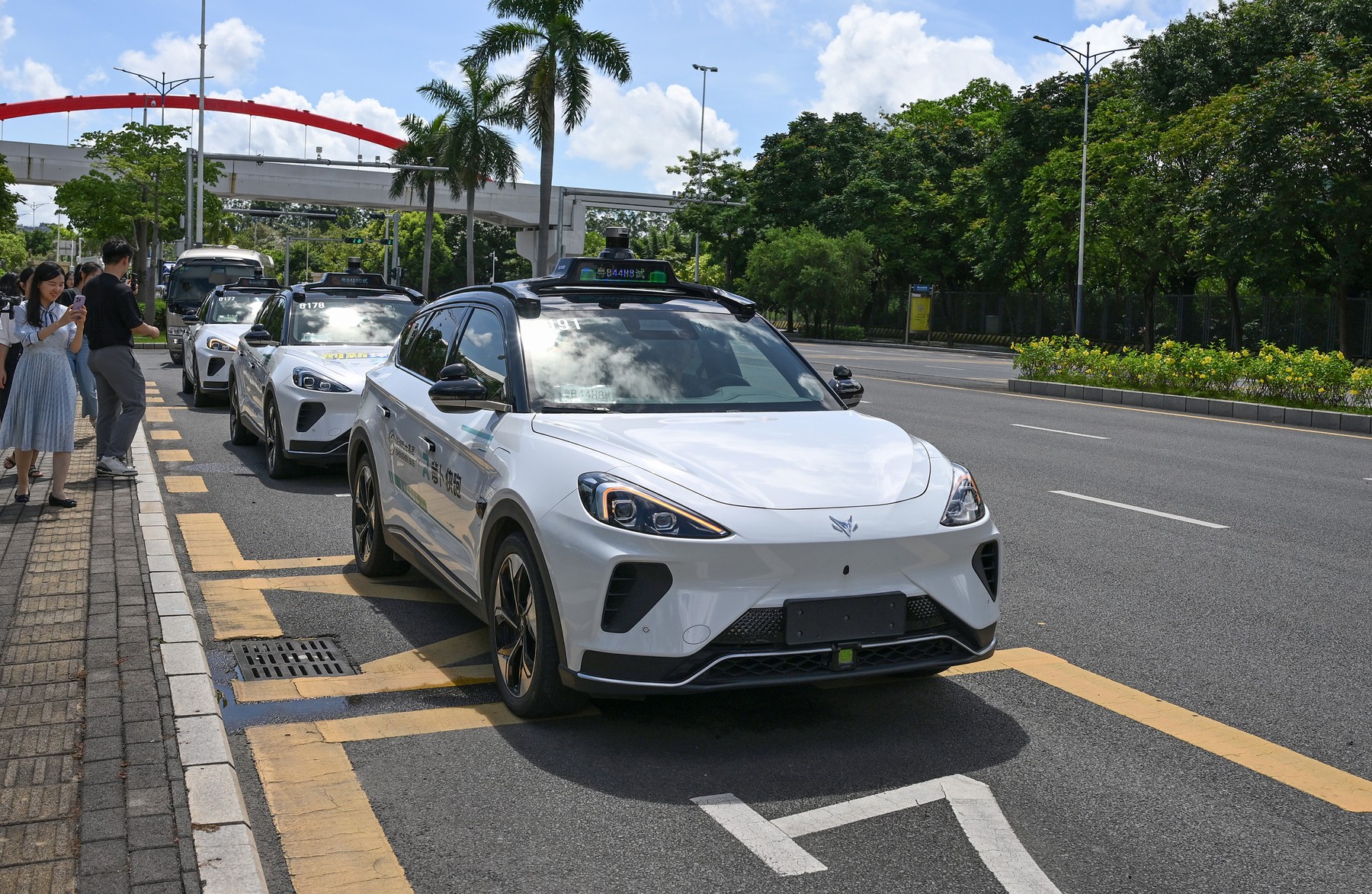 Autonomní taxi od Baidu