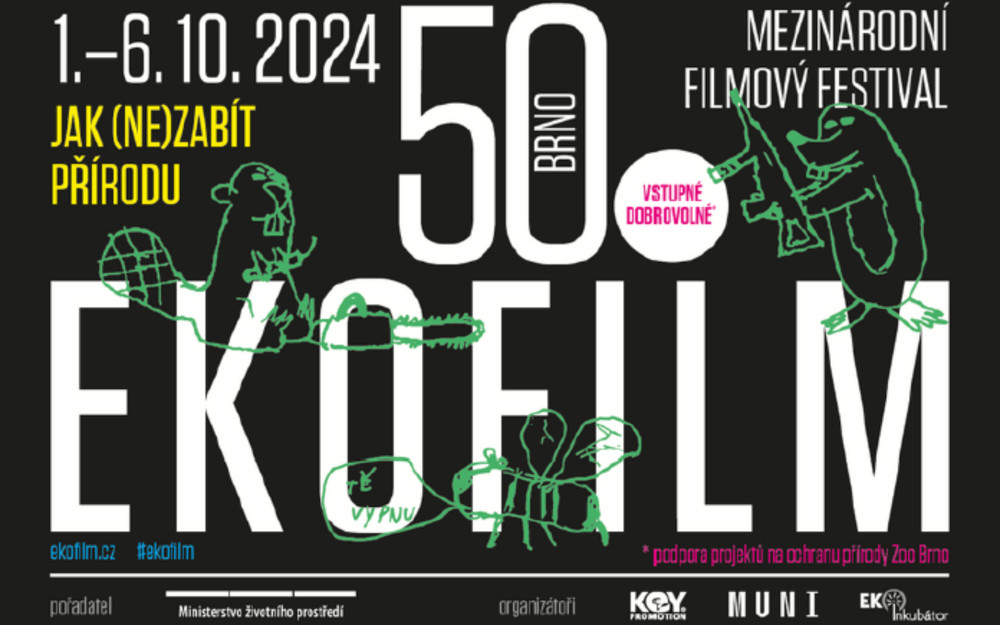 Vizuál k 50. ročníku EKOFILMu