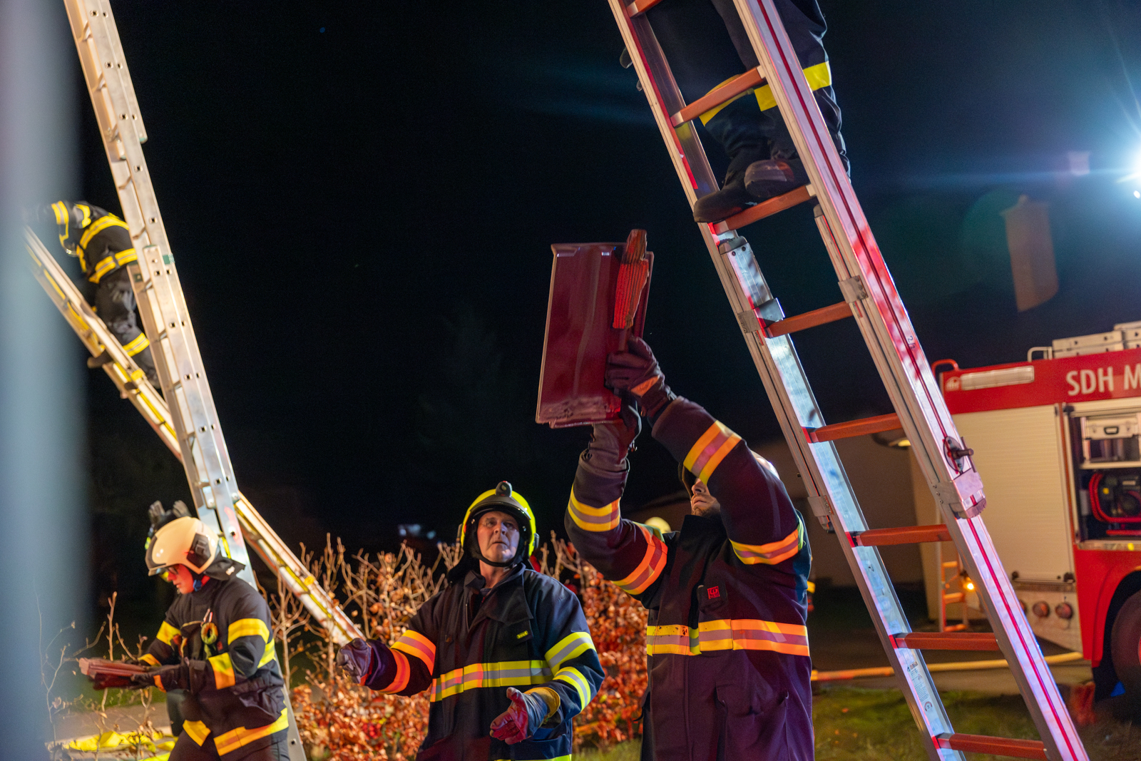 Vítr během pondělka působil škody zejména na Moravě.