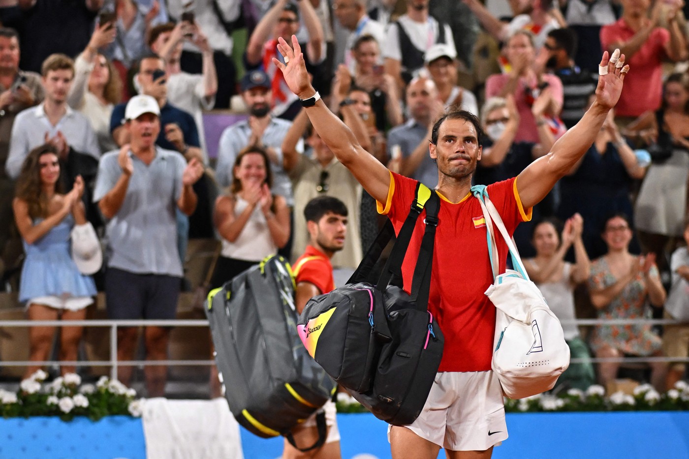 Naposledy se představí Rafael Nadal v listopadovém finále Davis Cupu ve španělském dresu po boku nastupujícího šampiona Carlose Alcaraze.