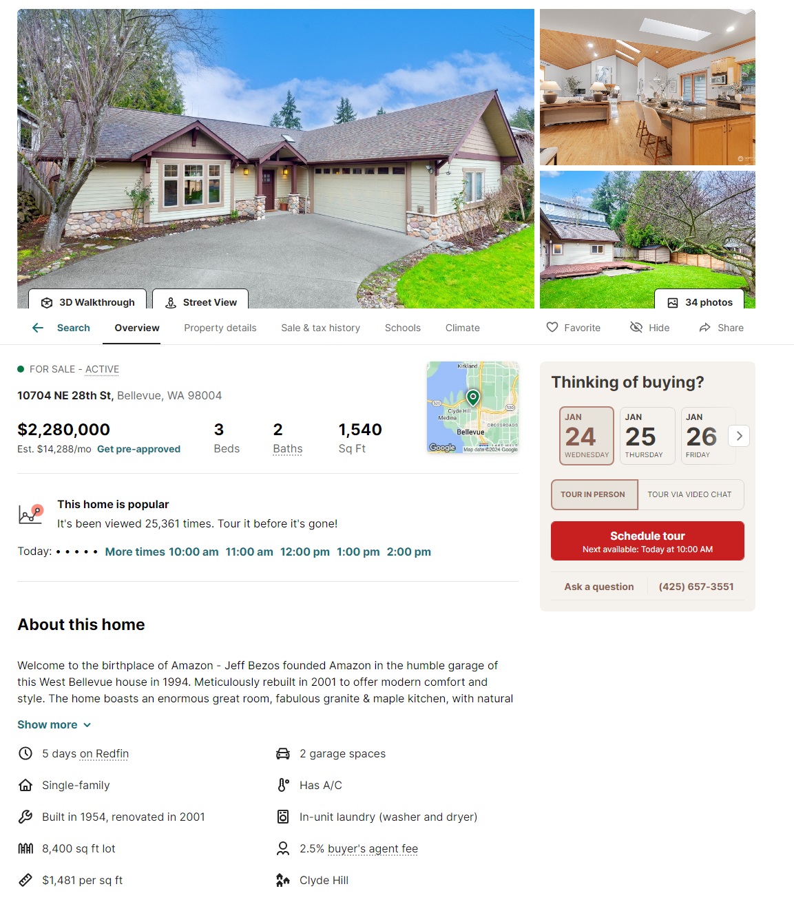 Nabídka na prodej domu.