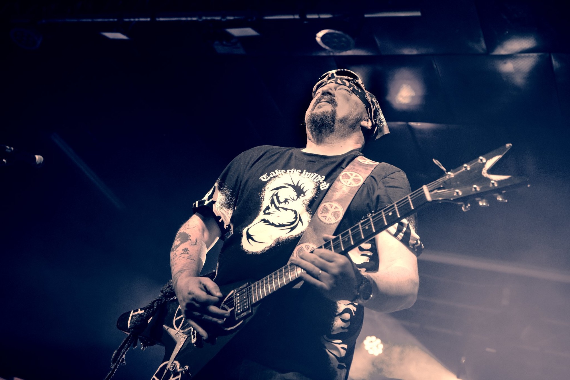 Jedna z největší ikon české rockové kytary, Miloš Dodo Doležal.