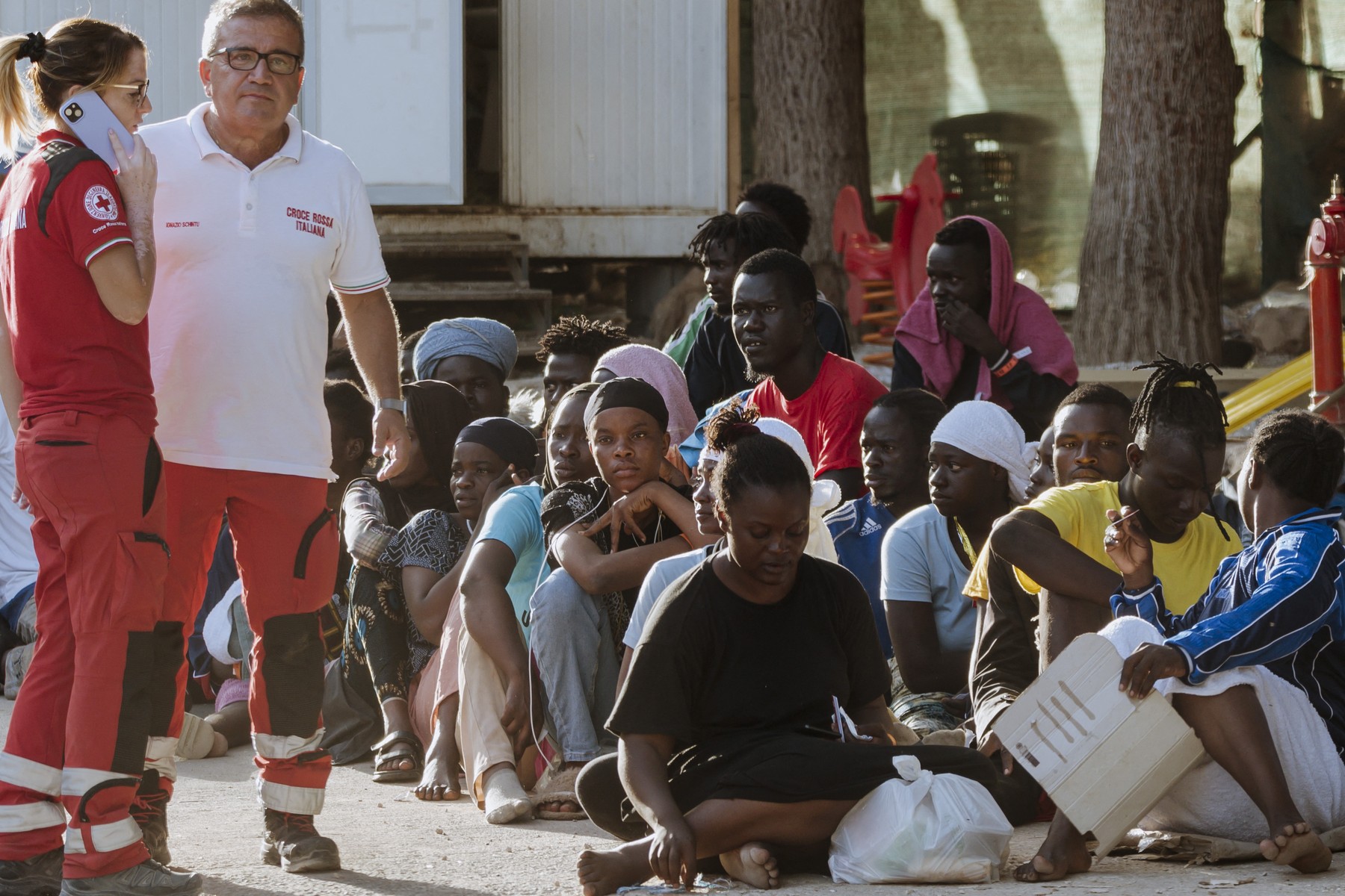 Situace na ostrově Lampedusa je alarmující.