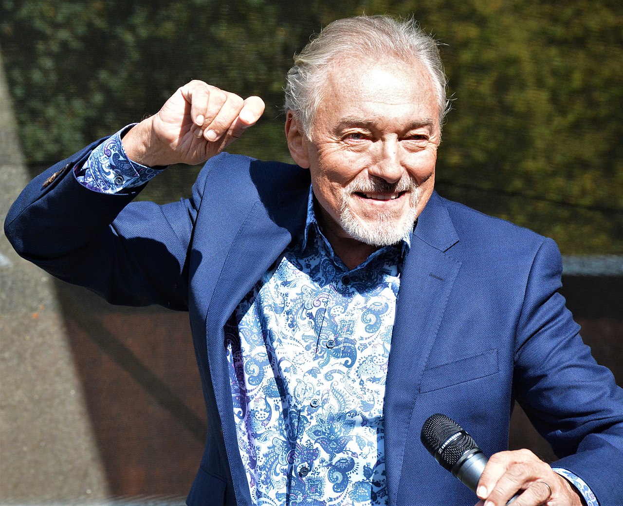 Karel Gott na snímku z roku 2018.