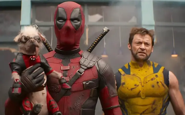 Záběr z filmu Deadpool & Wolverine