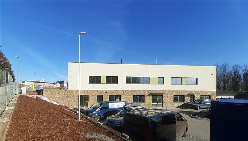 Budova prvního lůžkového hospice na Vysočině