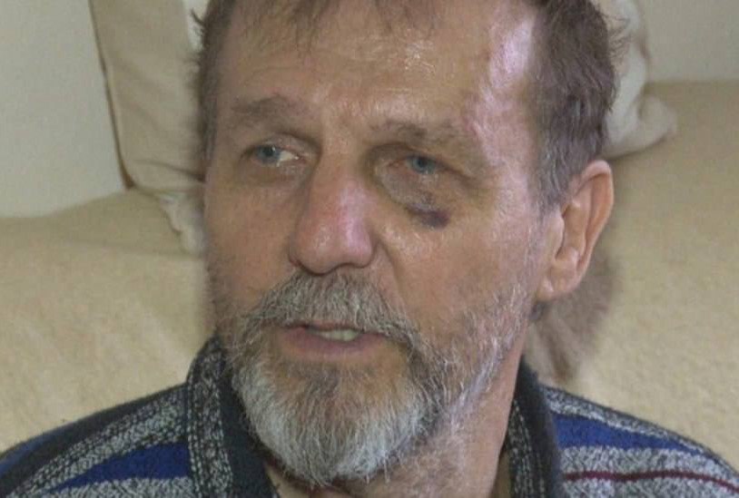 Atentátník Juraj Cintula po zadržení.