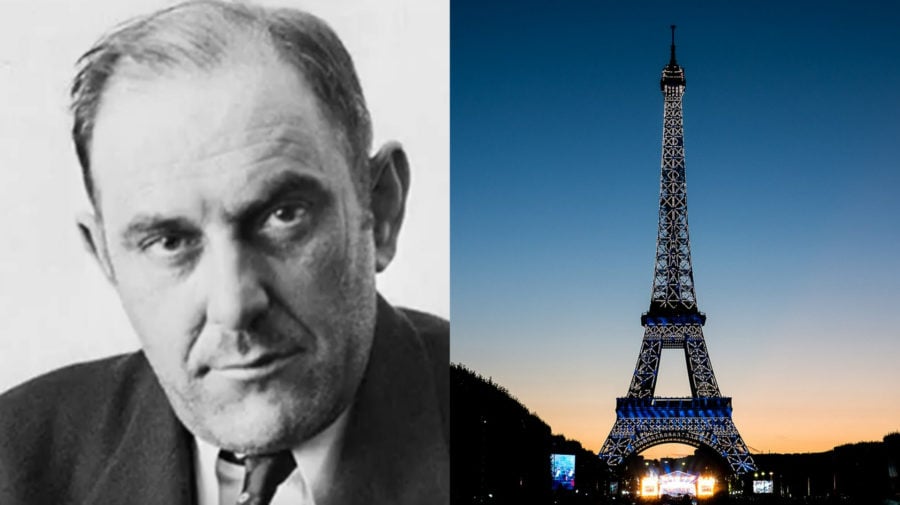 Viktor Lustig a Eiffelova věž, kterou dvakrát prodal.