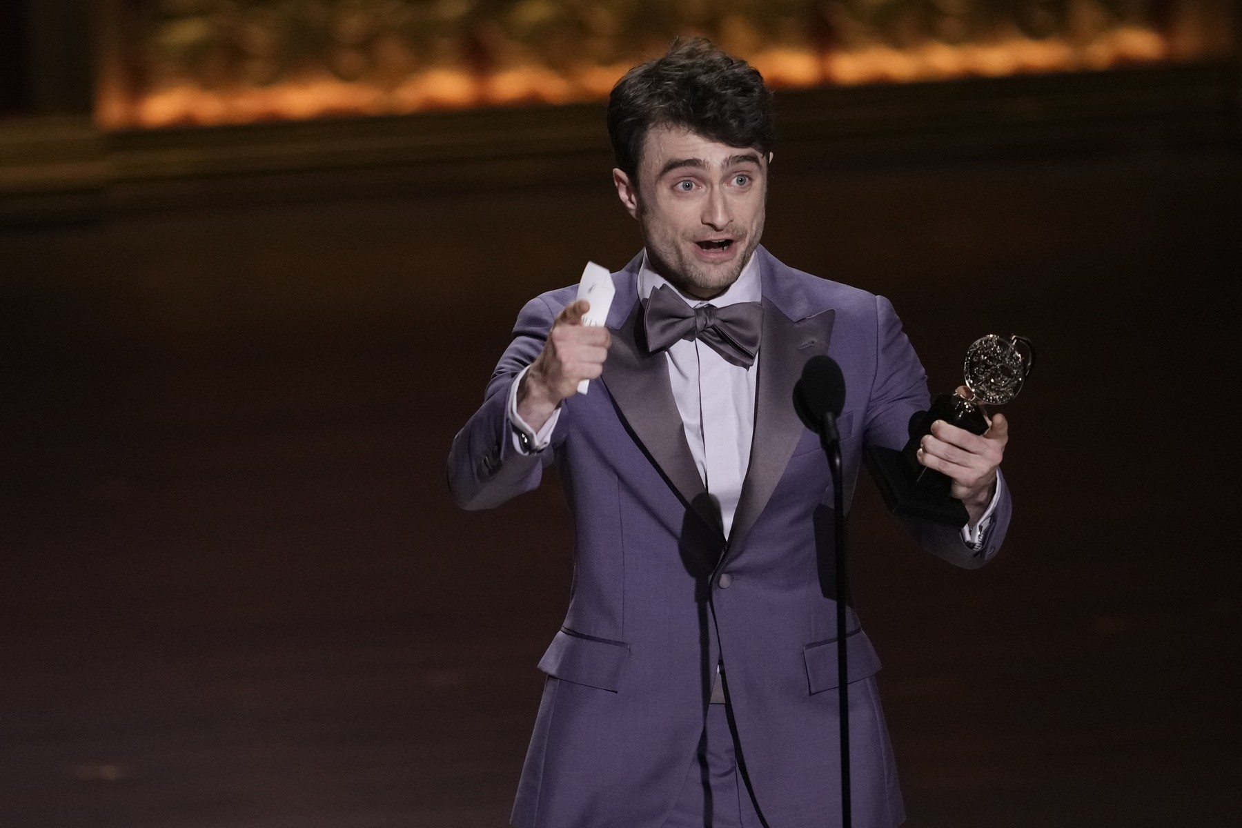 Daniel Radcliffe při udílení cen Tony 2024. (16. 6. 2024)