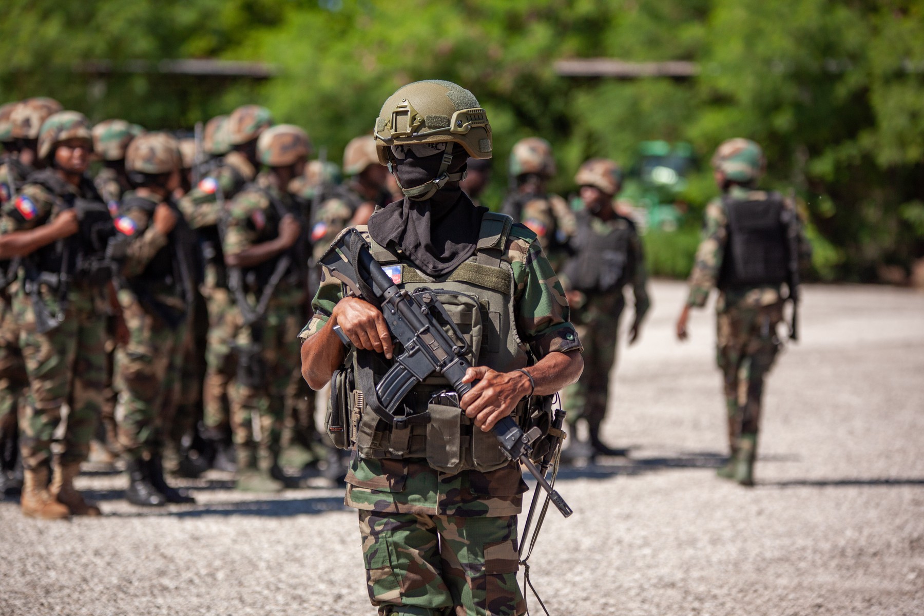 Ozbrojenci na Haiti (19. 11. 2024)