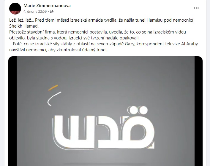 Marie Zimmermannová vyučuje na teologické fakultě a čile šíří palestinskou propagandu.