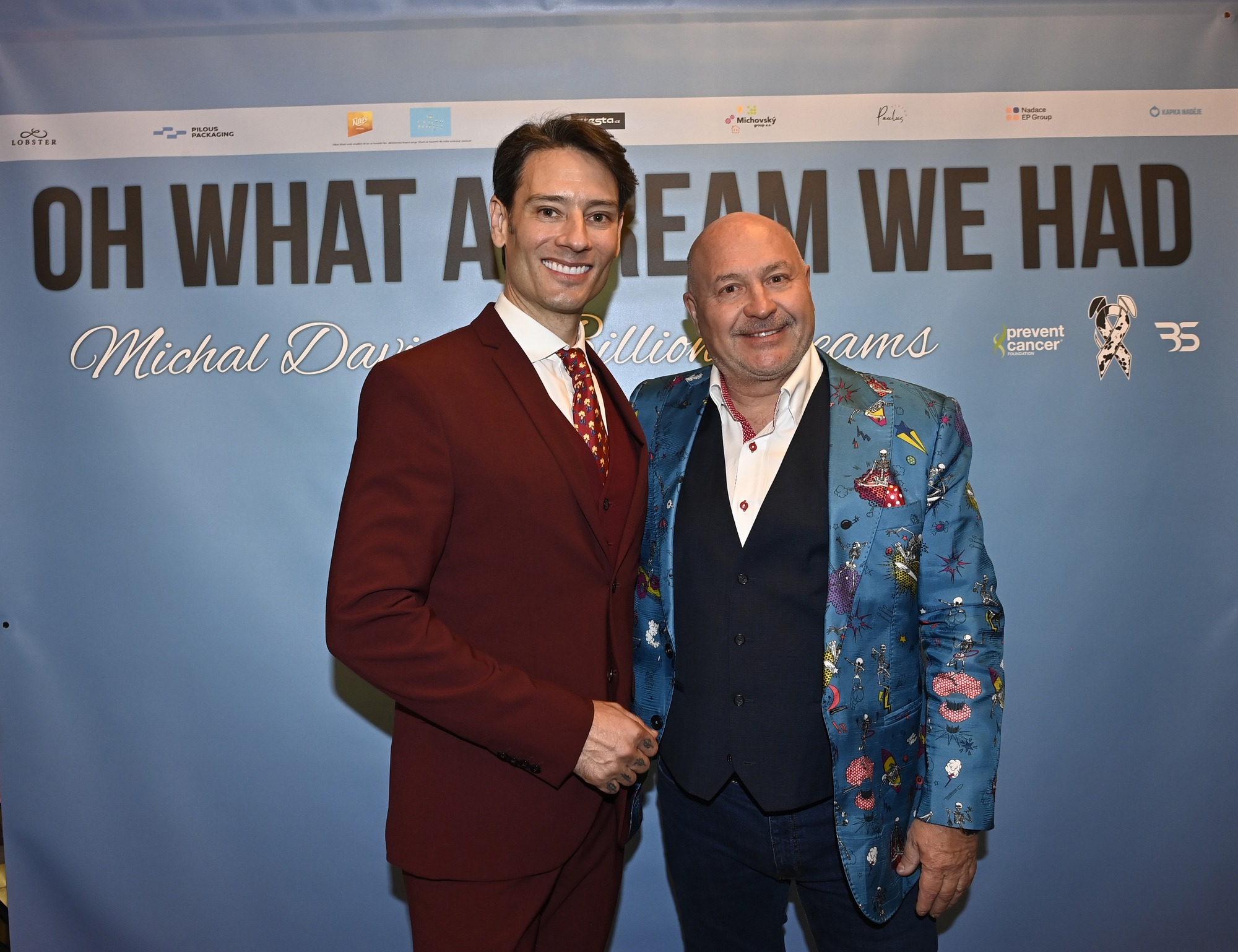 Michal David a Urs Buhler z IL DIVO.