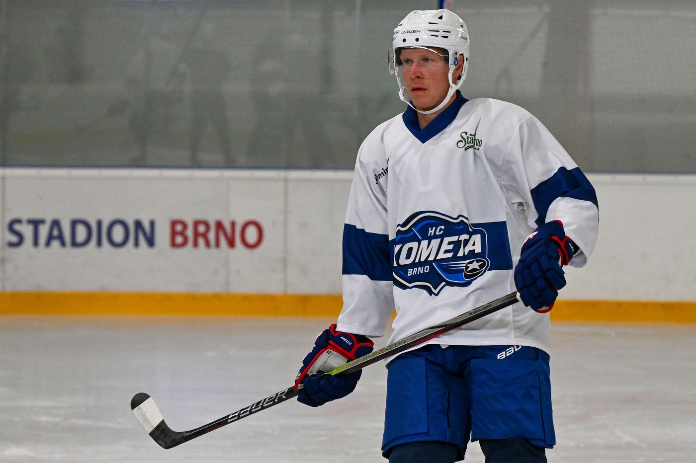 Robert Říčka v dresu Komety