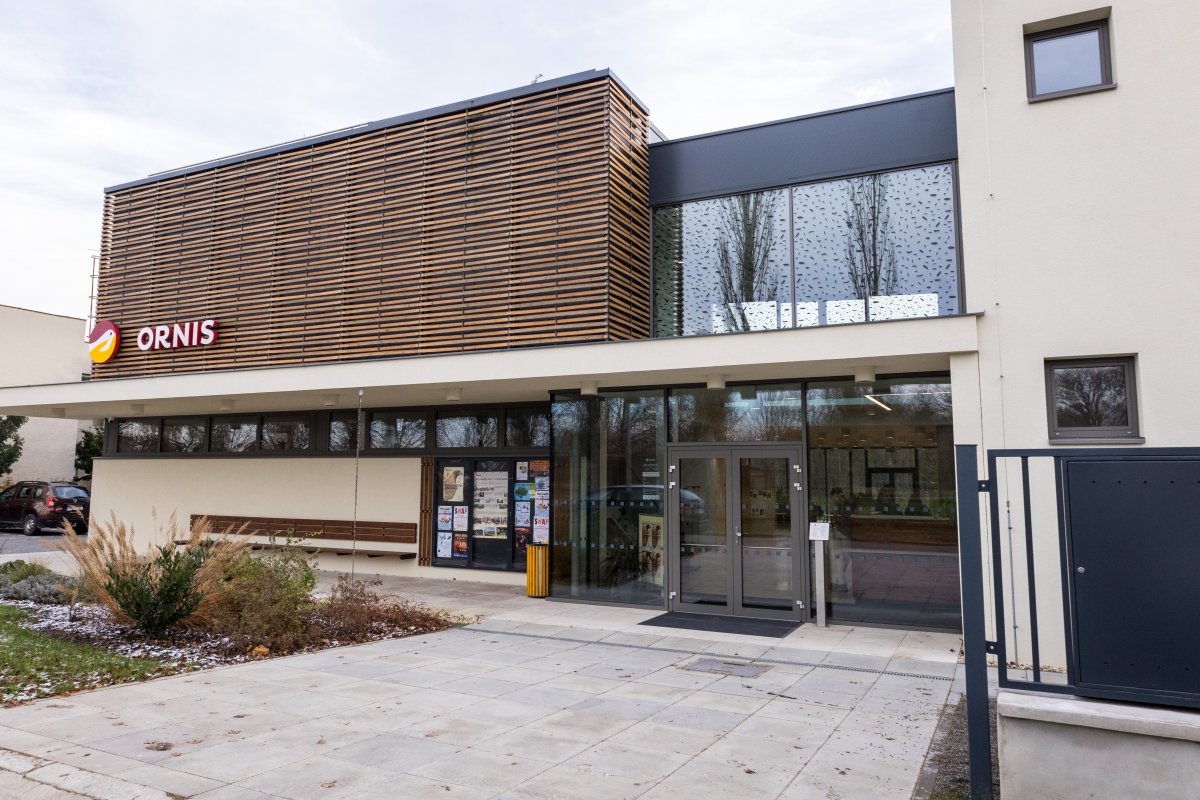 Zrekonstruovaná budova Ornis