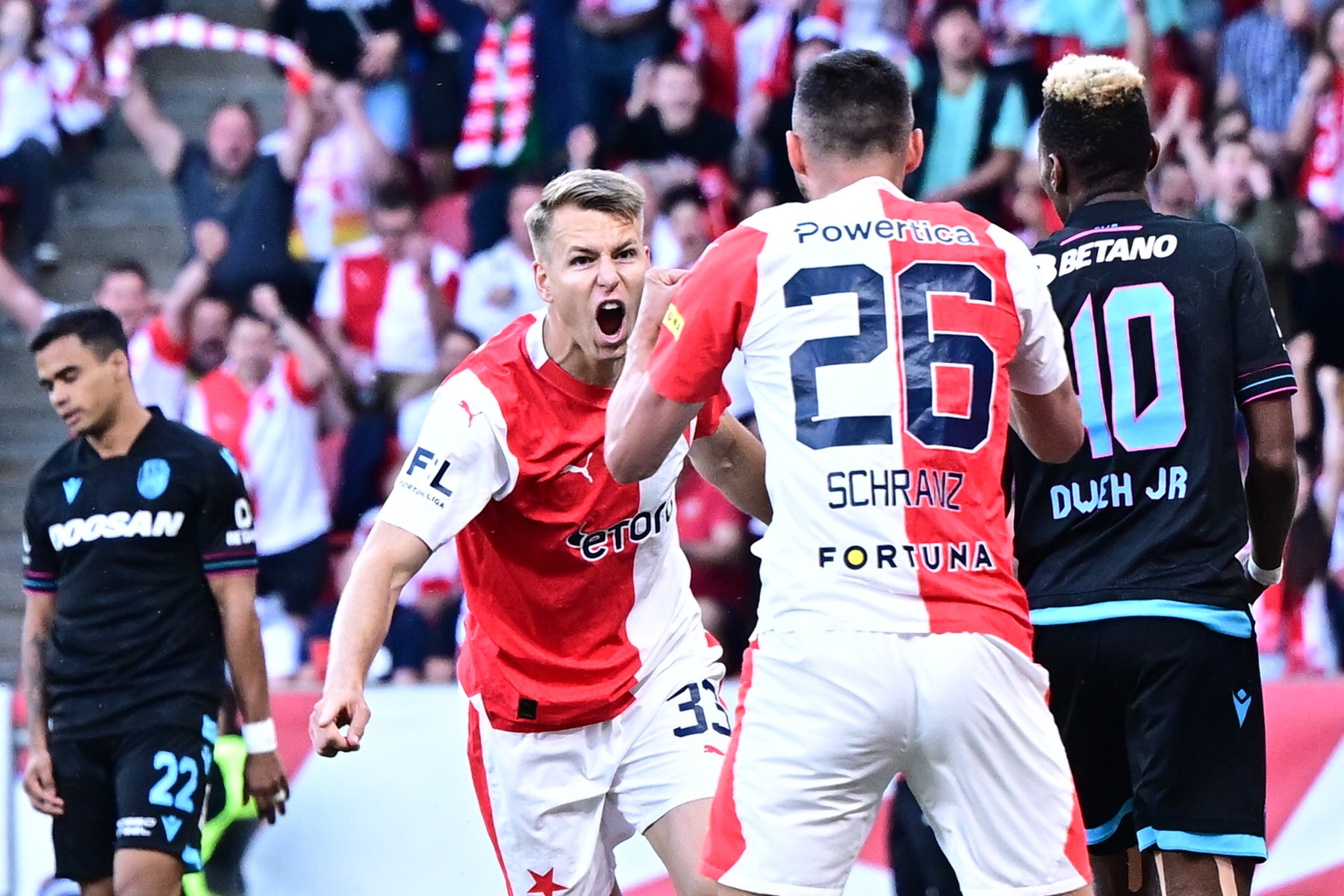 Ondřej Zamrzlý otevřel skóre už v páté minutě.