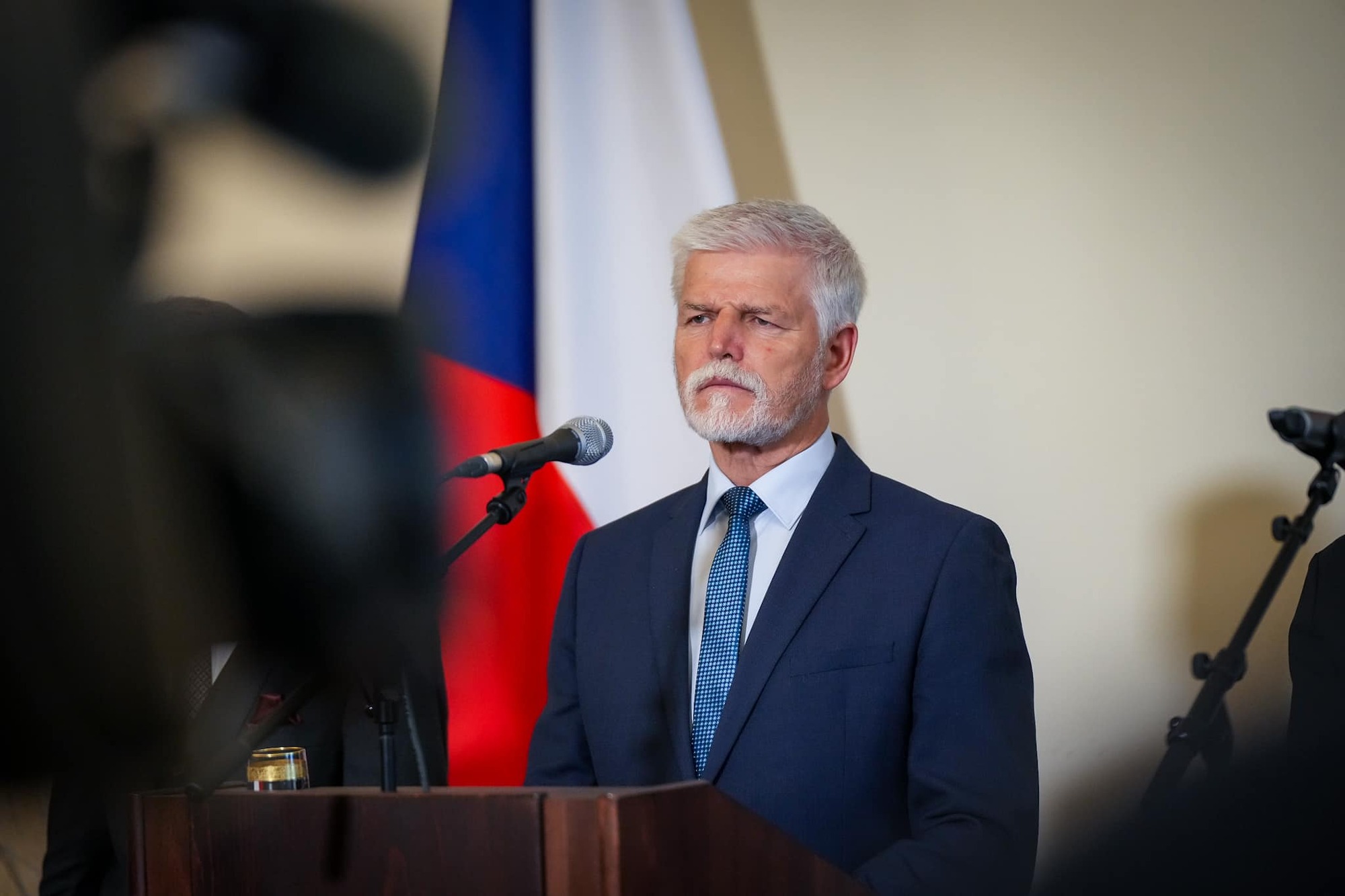 Prezident republiky Petr Pavel.