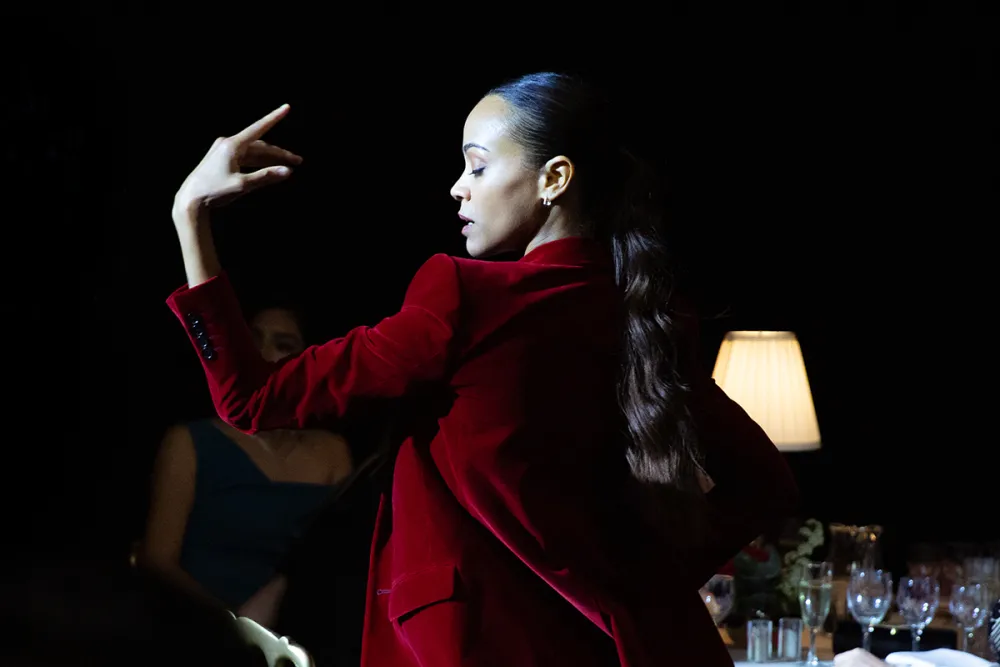 Zoe Saldana ve filmu Emilia Pérez (2024)