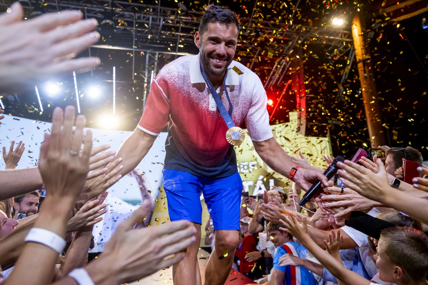 Třikrát zlato. Josef Dostál (na snímku), Martin Fuksa a dvojice Kateřina Siniaková a Tomáš Macháč.