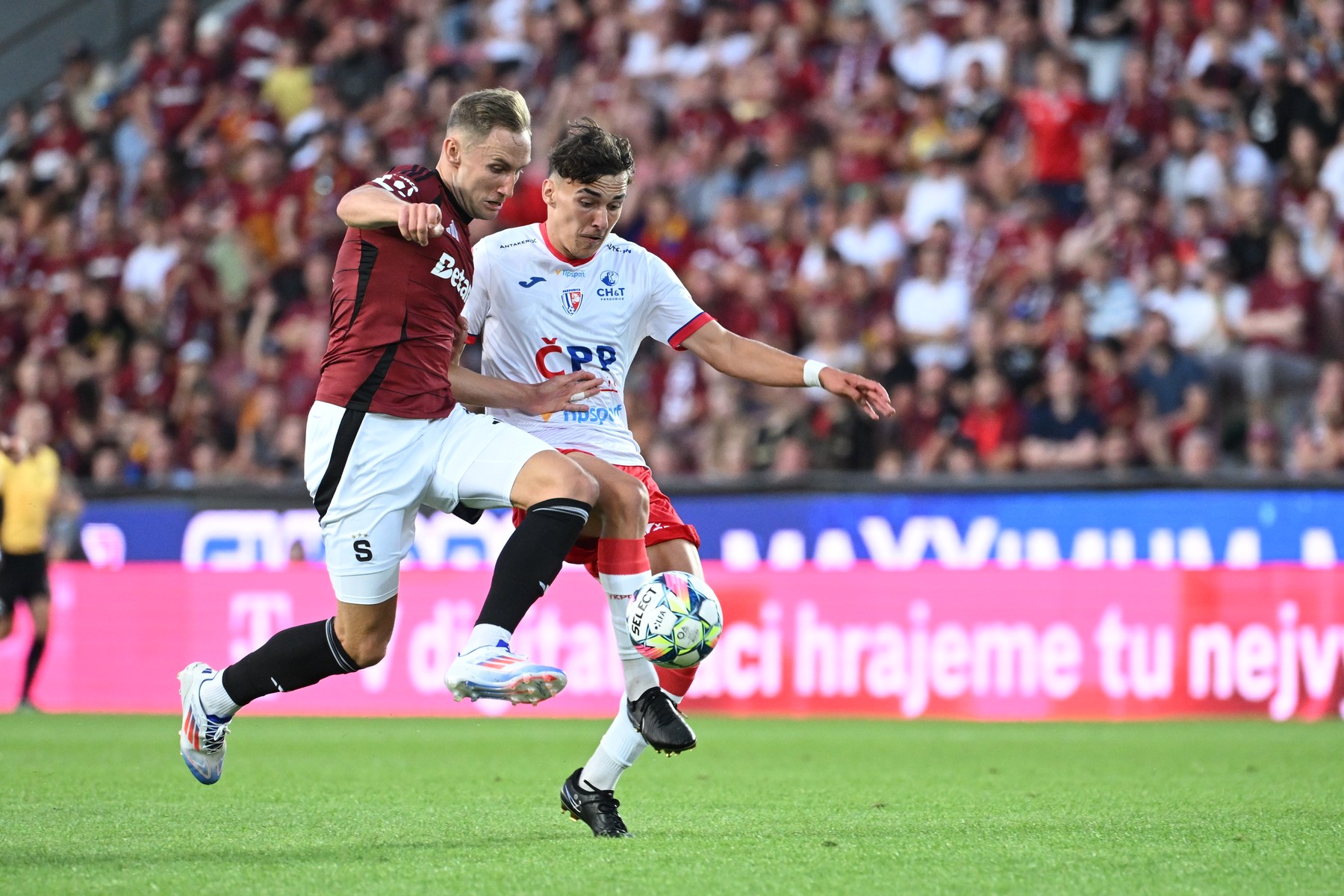 Jan Kuchta se v prvním utkání Chance Ligy neprosadil.