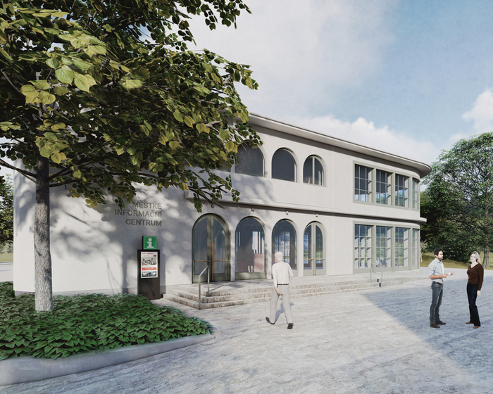 Vizualizace Technikova pavilonu v Liberci.