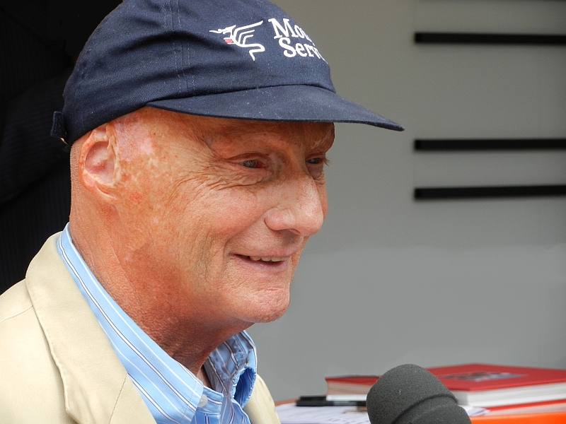 Niki Lauda v roce 2011.