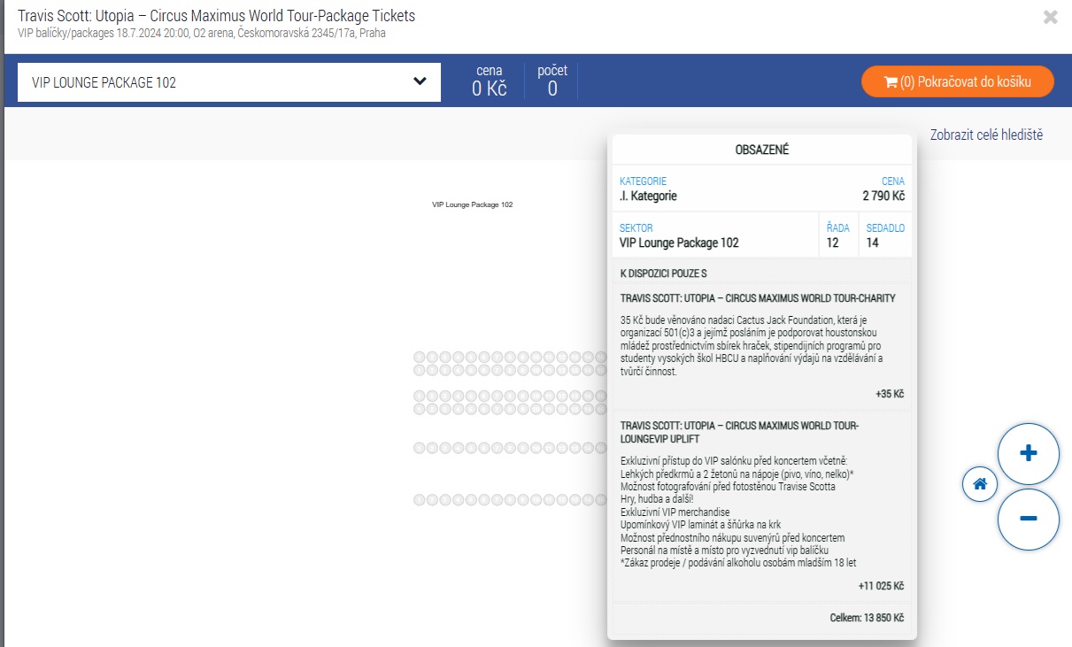 Ceny u Ticketportalu letěly nahoru.