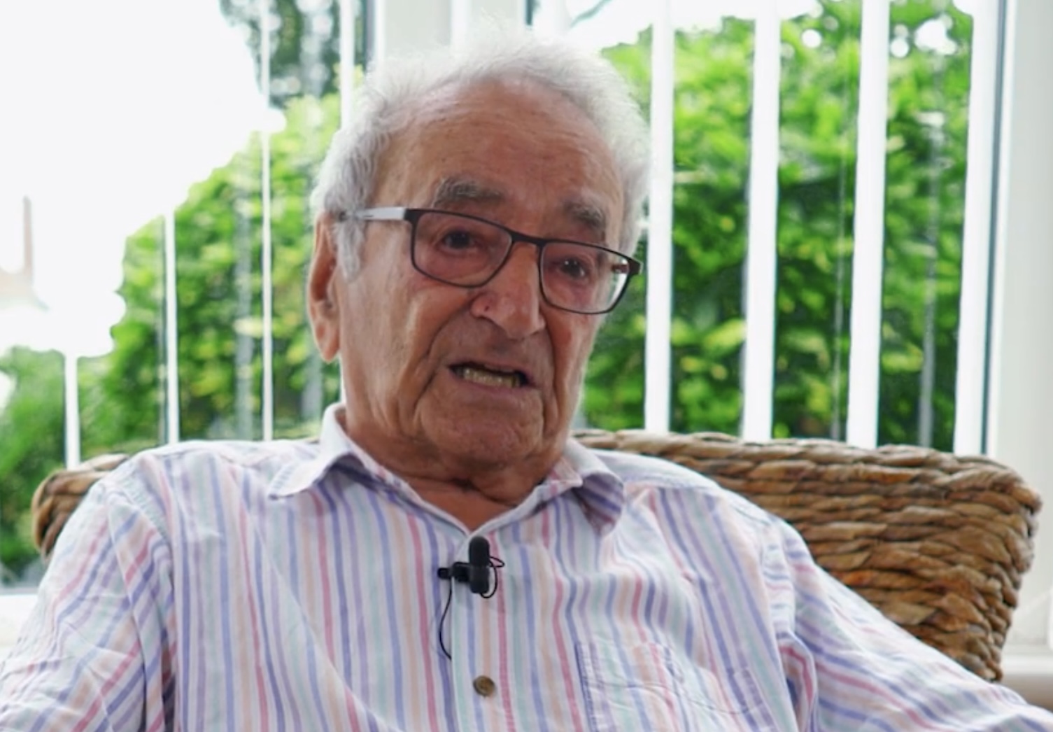 Ervín Hoida na jedné ze svých posledních fotografií.