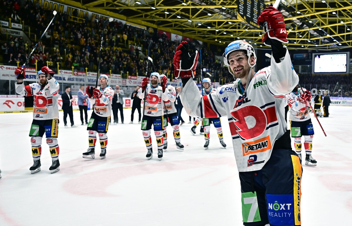 Adam Musil v pardubickém dresu