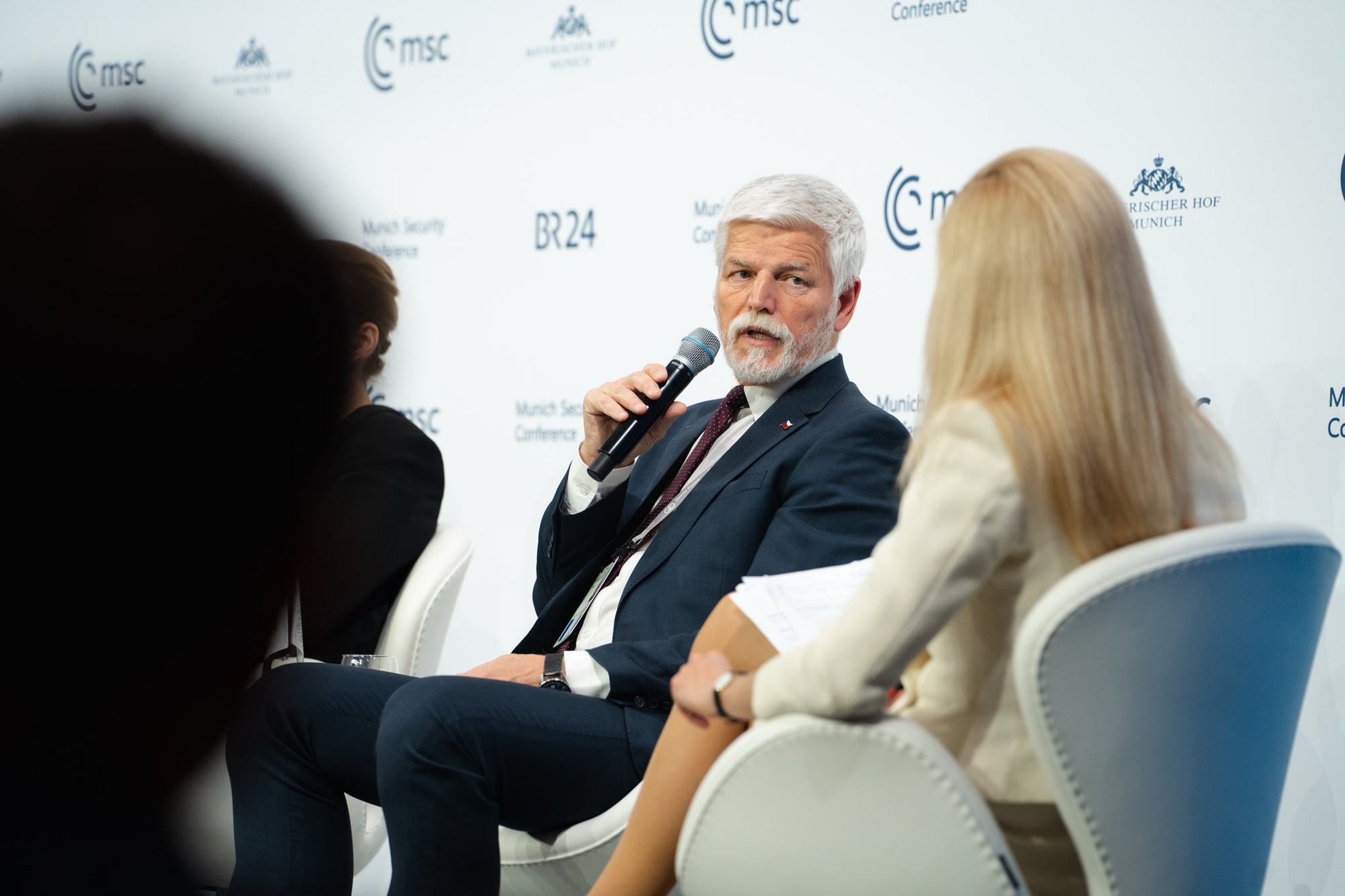 Petr Pavel na mnichovské konferenci.