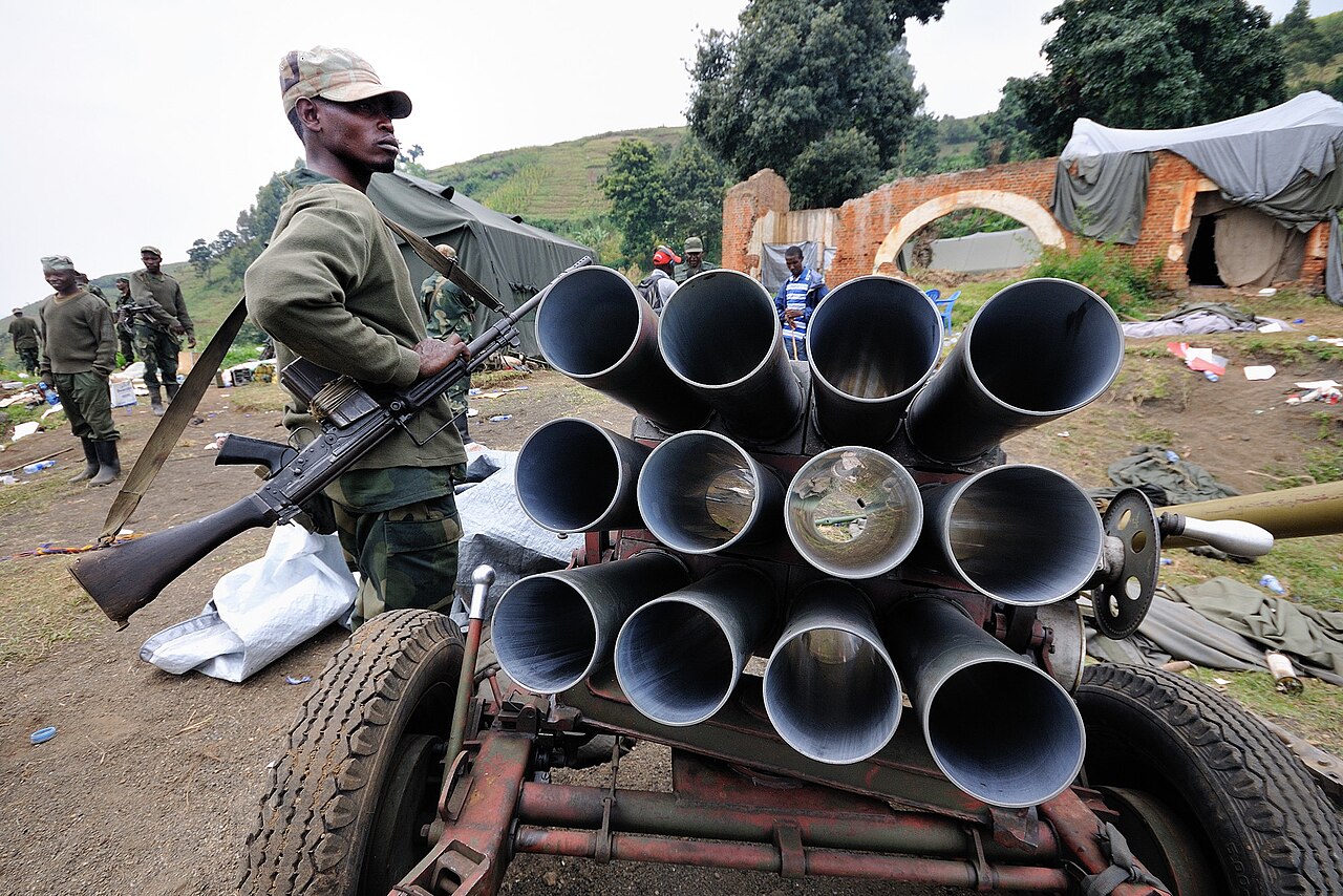 Vzbouřenci ze skupiny M23.