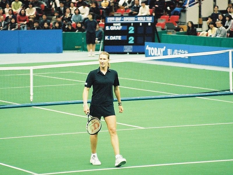 Steffi Graf v roce 2000.