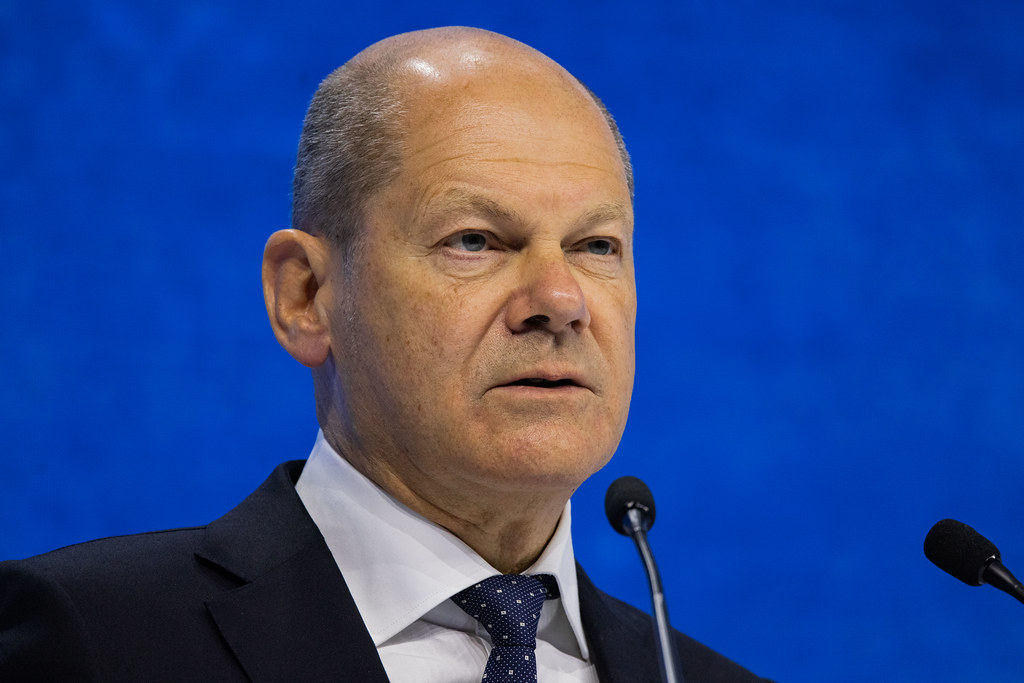 Německý kancléř Olaf Scholz.