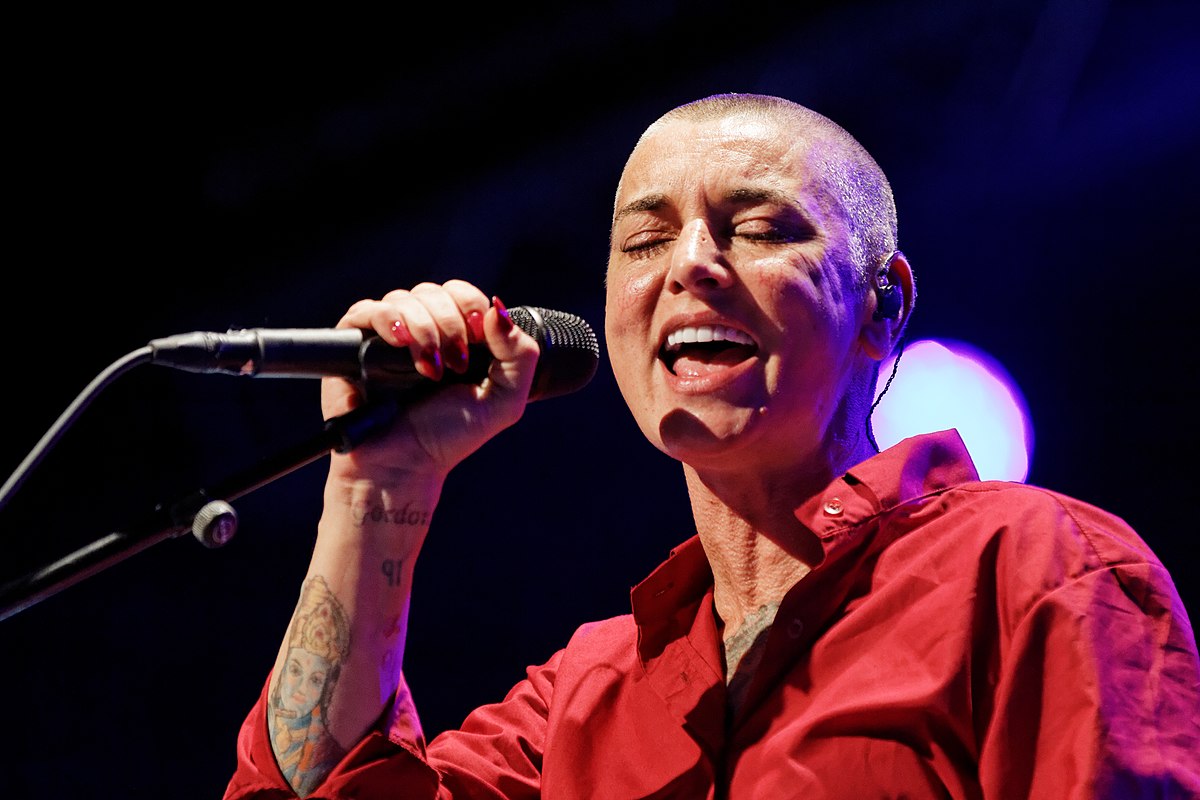 Sinead O'Connor v dobách největší slávy.