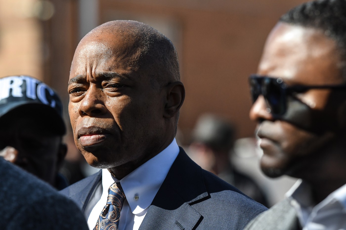 Starosta New Yorku Eric Adams.