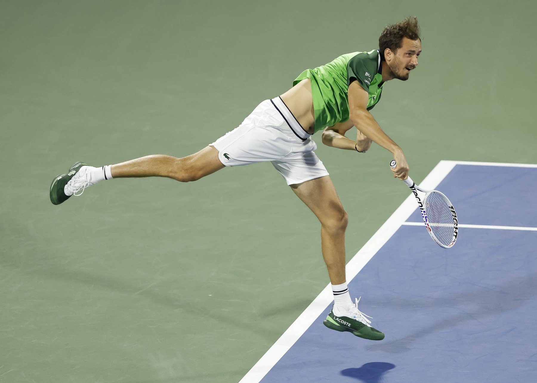 Daniil Medveděv v Dubaji.
